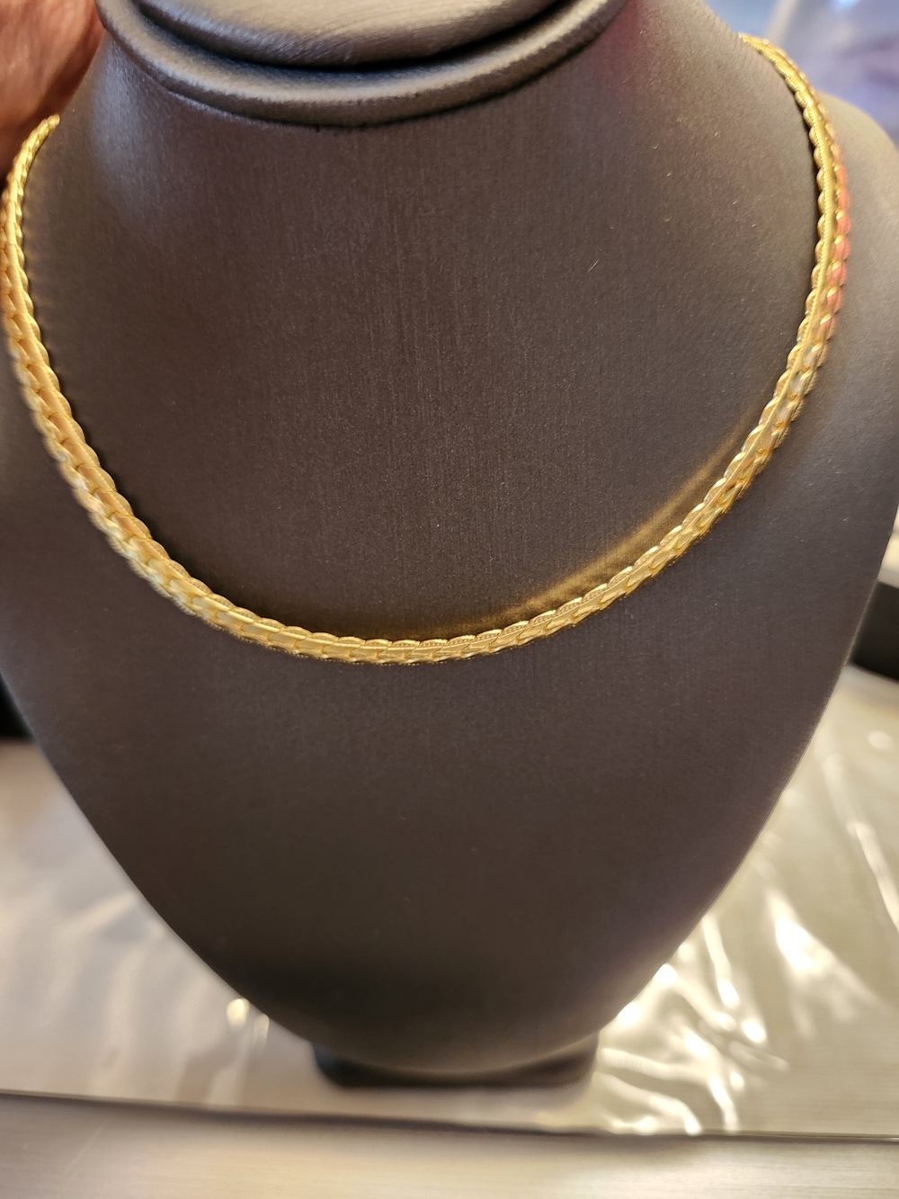 Gold-Tone Braided Rope Necklace - Women Jewelry